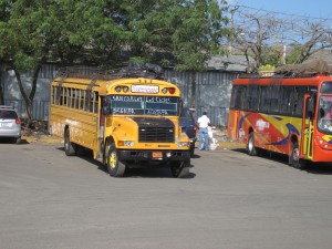 Bus from Managua to San Carlos